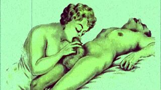 i get so turned on flipping through pages of vintage erotic art scenes