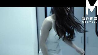 Modelmedia Asia Squirt Game Ep1: Long Hair Big Tits Asian Plays Sex Toys Blowjob