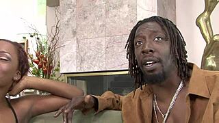 Black beauty milf Ms Platinum slammed hard by Byron Long's monster cock