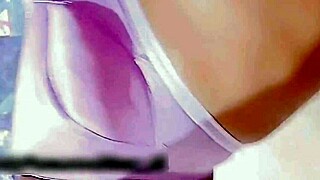 watch this cute czech shemale tease her smallest limp dick with buttplug and toys before stripping naked