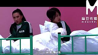 Modelmedia Asia Squirt Game Ep1: Long Hair Big Tits Asian Plays Sex Toys Blowjob