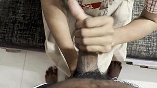 step daddy twists her lil 18+ socked titties in hard after school fuck 😈