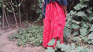 Village Indian Bhabhi Explores Ranch Life