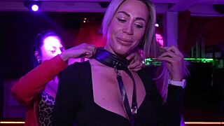 i'm backstage at swinger club watching hot blonde brunette get group fucked full video on red