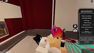 Roblox Duel Turns Into Bent Over Blowjob Cowgirl Creampie Pounding Domination