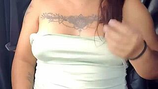 flashing panties and tits from speeding car on open highway