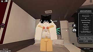 Roblox Duel Turns Into Bent Over Blowjob Cowgirl Creampie Pounding Domination