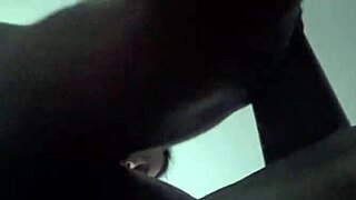 Black Cock Pounds Young Ass Doggy Till Creampie Squeezes Balls Dry!