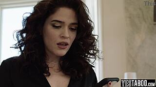 Big ass latina milf calls hung stud to fix laptop then bends over for rough doggystyle pounding