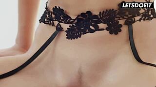 Young sexy ukrainian babe elena vedem rides monster cock passionately with lover