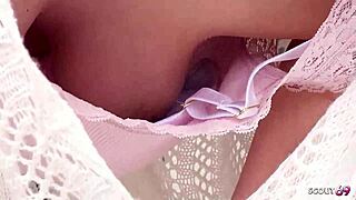 Skinny Japanese Mature Nympho Masturbates Intensely with Dildo for Neighbor