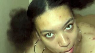 naughty manaia sucks grown man's 10 inch dick and balls yum 😍🍆💦