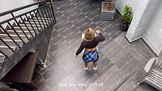 colombian milf trainer rides my thick cock cowgirl till she orgasms her tight mature pussy grips hard