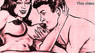 classic strokes of vintage erotic desire unfold