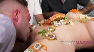 hey check suki sin as freeuse chef mommy in kitchen getting pussy stuffed while cooking up storm 😏🍳💦