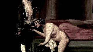classic strokes of vintage erotic desire unfold