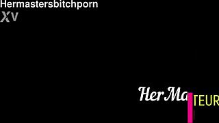 Kiwi milf sub licks wine off master's spill from her pierced pussy slut body