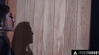 rebel lynn tricks stepdad's buddy into popping her tight anal cherry