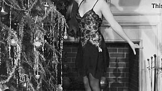 remember those vintage christmas scenes from retro times?