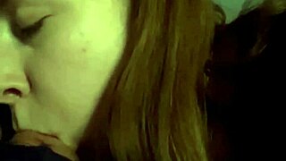 whoa 😍 sexy russian teen slurps young guy's cock deep! 💦
