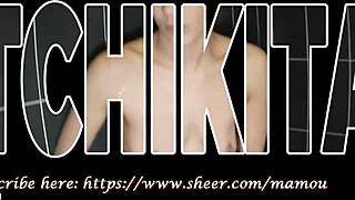 skinny arab babe licks balls deepthroats in shower bent over doggystyle orgasm