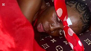 that juicy ebony grinch vera gets fucked hard in her fat pussy on christmas