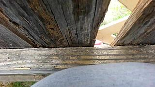 AMATEUR VOYEUR FENCE FUCKING INTENSE ACTION