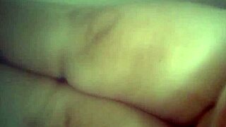 bbw mature milf teases huge belly with homemade blowjob then bends for doggy cum