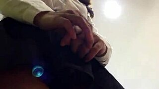 i crave this asian upskirt tease under her skirt
