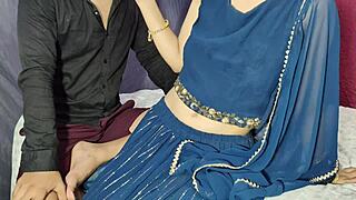 indian bhabhi tempts devar with her big tits and wet pussy craving rough anal