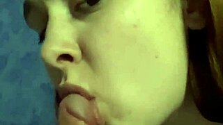 whoa 😍 sexy russian teen slurps young guy's cock deep! 💦