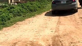 roadside slut i picked now bends for my homie's assplay threesome
