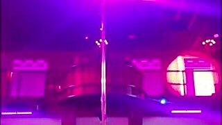 Destiny Mae performs full striptease in heels. Rips clothes showing small tits at Oval Office