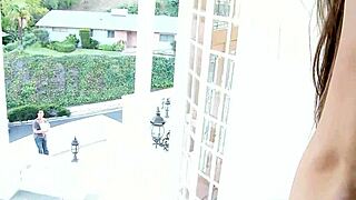 omg, my big tits bestie and i choke on stranger's fat white cock in first ffm threesome!