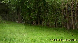 Sexy Horny Teen Seduces Nudist Neighbor with Juicy Hairy Pussy for Beach Fuck