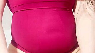 madrastra puta latina colombiana... ugh her giant cameltoe and shaved pussy rides hijastro so wild