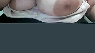 damn that turkish showgirl's huge tits and ass during wild blowjob