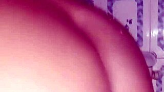 i buzz vibrator deep in shower chasing steamy orgasm waves