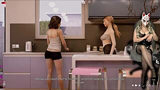 Ms Denvers rocks stockings in naughty game ep 66