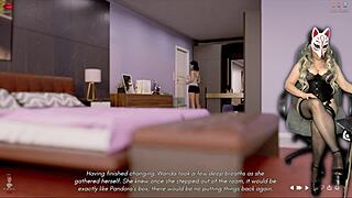 Ms Denvers rocks stockings in naughty game ep 66