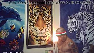 maxxx loadz hammers asian pussy during raw porn shoot backstage