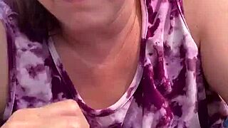 nicebigddd gives a public dick sucking outdoors with her natural tits bouncing