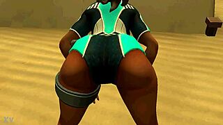 hey watch kinessa shake that sexy body dancing wild
