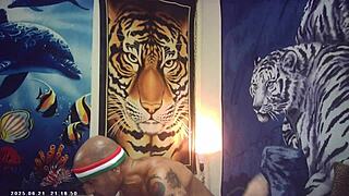 maxxx loadz hammers asian pussy during raw porn shoot backstage