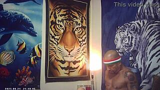 maxxx loadz hammers asian pussy during raw porn shoot backstage