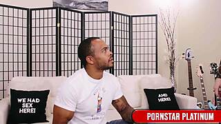 Blonde Leya Falcon bends over as Justice rams her in audition