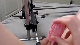 OMG First-Time Submissive Slut Pounds Fucking Machine Who's Joining?!