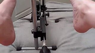 OMG First-Time Submissive Slut Pounds Fucking Machine Who's Joining?!
