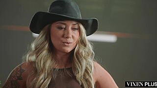 vixenplus blonde remy anal hungry bent over doggystyle handcuffs trouble law pussy riding