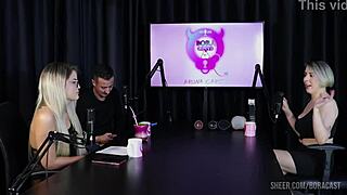 Mary Red Queen teams up with Bruna Carlos in sheer red cast